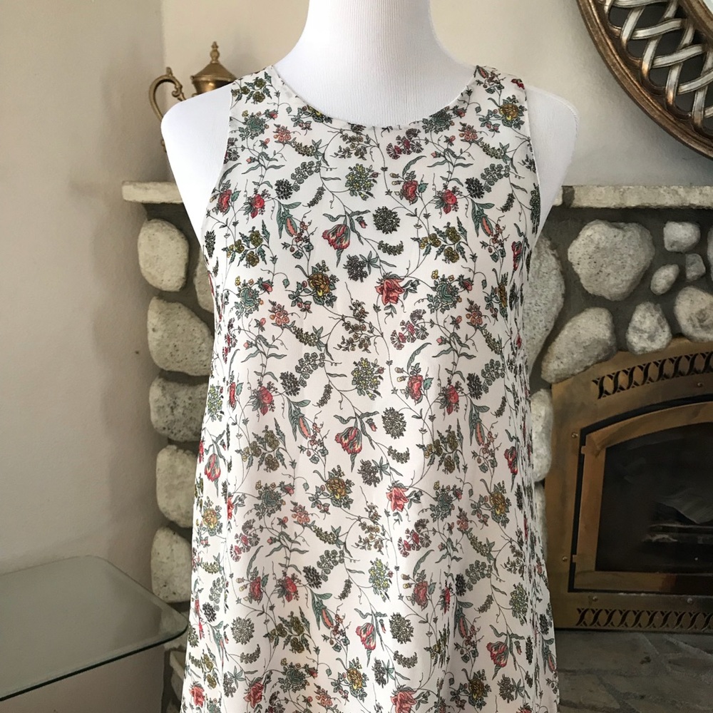 Max Studio Printed Trapeze Top